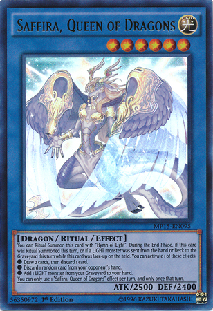 Saffira, Queen of Dragons [MP15-EN095] Ultra Rare 