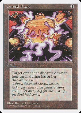 Cursed Rack [Fourth Edition] 