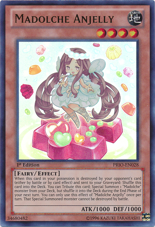 Madolche Anjelly [PRIO-EN028] Ultra Rare 
