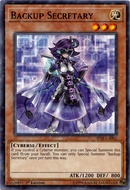 Backup Secretary [SP18-EN002] Starfoil Rare 