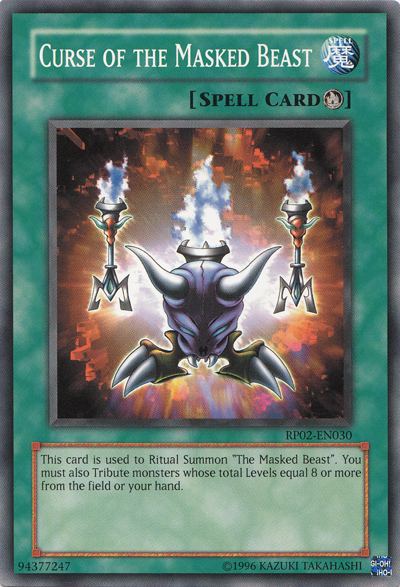 Curse of the Masked Beast [RP02-EN030] Common 