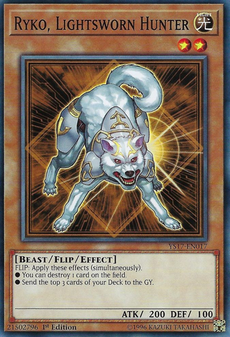 Ryko, Lightsworn Hunter [YS17-EN017] Common 