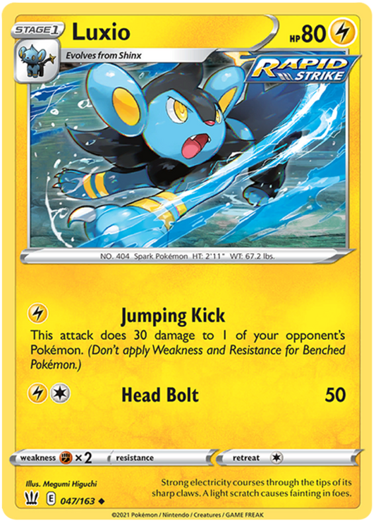 Luxio (047/163) [Sword & Shield: Battle Styles]