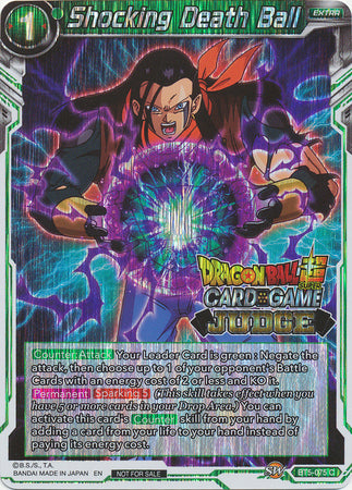 Shocking Death Ball (BT5-075) [Judge Promotion Cards] 