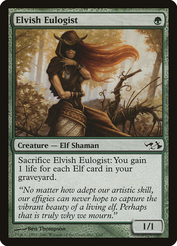 Elvish Eulogist [Duel Decks: Elves vs. Goblins] 