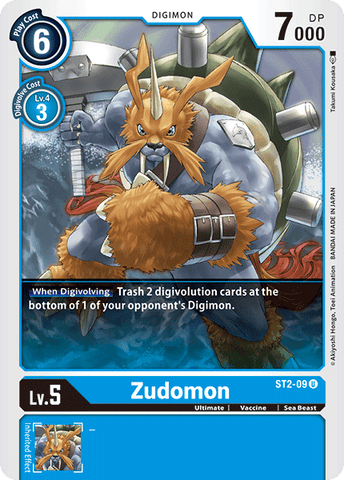 Zudomon [ST2-09] [Starter Deck: Cocytus Blue] 
