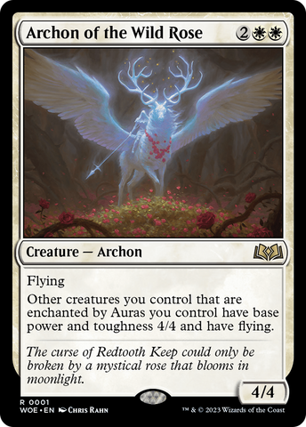 Archon of the Wild Rose [Wilds of Eldraine] 
