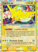 Zapdos ex (116/112) [EX: FireRed &amp; LeafGreen] 