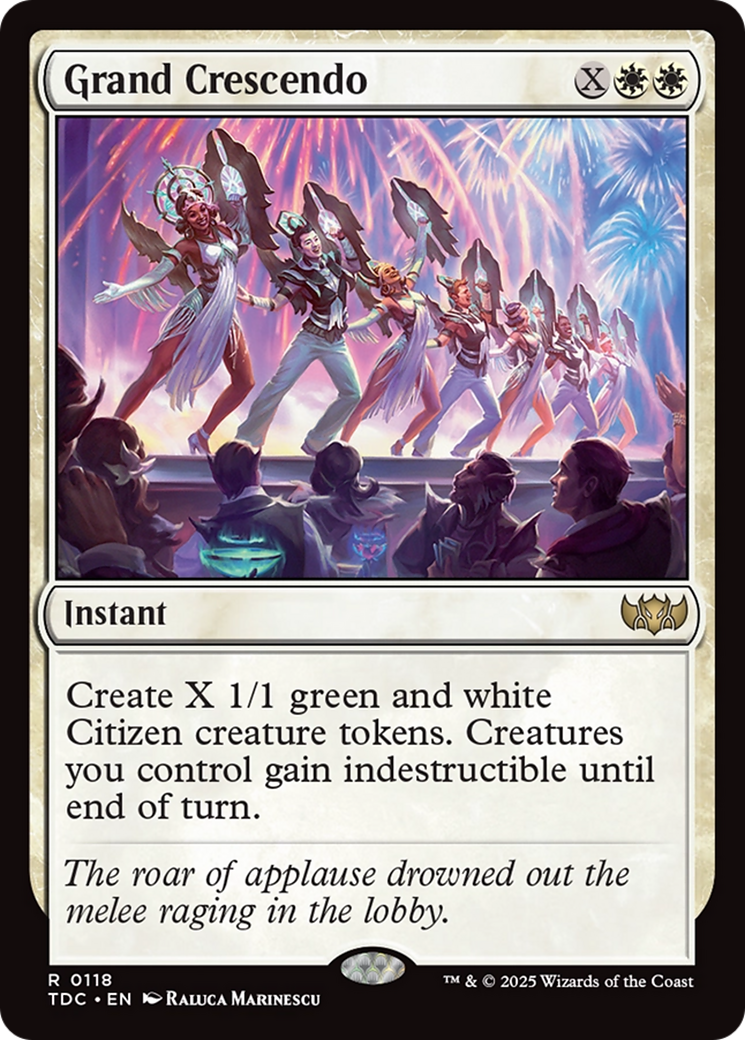 Grand Crescendo [Tarkir: Dragonstorm Commander] 