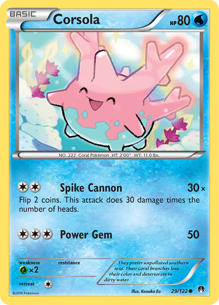 Corsola (29/122) [XY:BREAKpoint] 