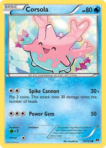 Corsola (29/122) [XY:BREAKpoint] 