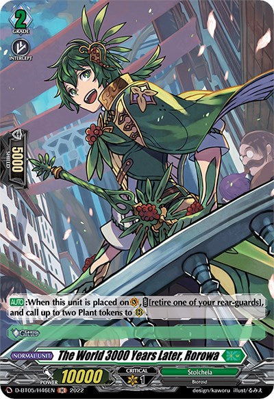 The World 3000 Years Later, Rorowa (D-BT05/H46EN) [Triumphant Return of the Brave Heroes]