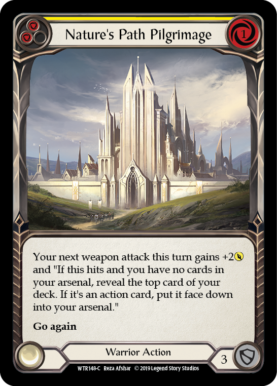 Nature's Path Pilgrimage (Yellow) [WTR148-C] (Welcome to Rathe) Alpha Print Normal 