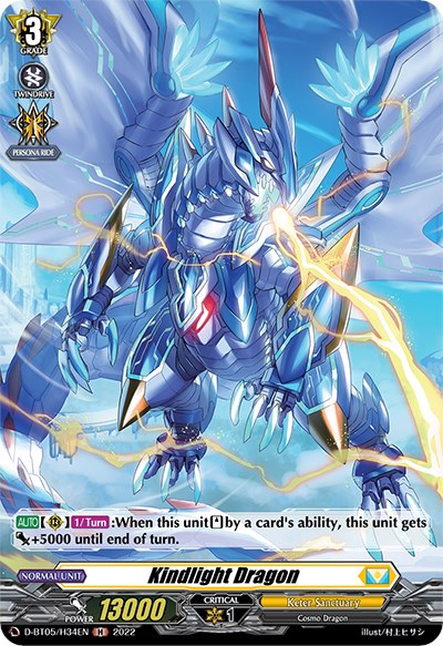 Kindlight Dragon (D-BT05/H34EN) [Triumphant Return of the Brave Heroes]