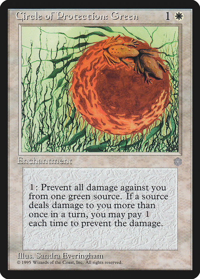 Circle of Protection: Green [Ice Age] 
