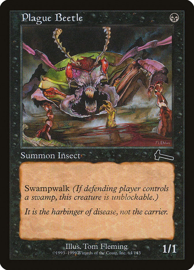 Plague Beetle [Urza's Legacy] 
