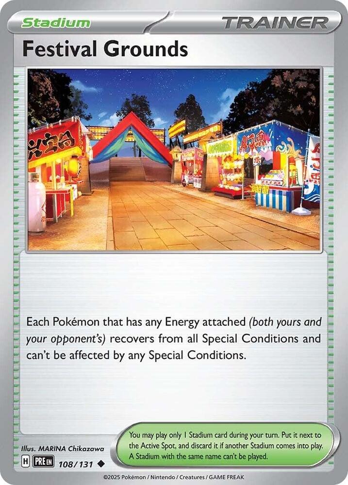 Festival Grounds (108/131) [Scarlet &amp; Violet: Prismatic Evolutions] 