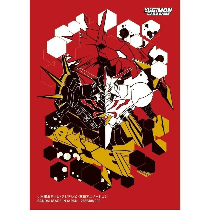 Official Card Sleeves (Omnimon Alter-S) 