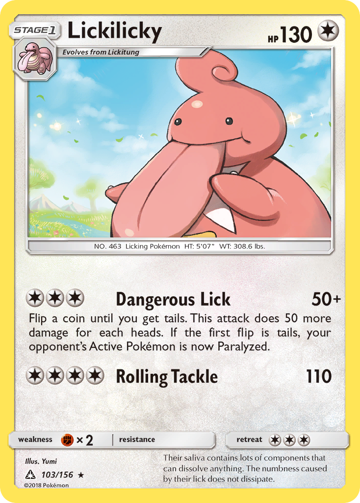 Lickilicky (103/156) [Sun &amp; Moon: Ultra Prism] 