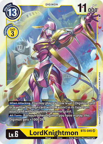 LordKnightmon [BT5-045] [Battle of Omni] 