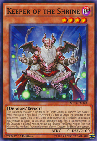 Keeper of the Shrine [MP16-EN064] Common 