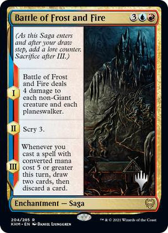 Battle of Frost and Fire (Promo Pack) [Kaldheim Promos] 