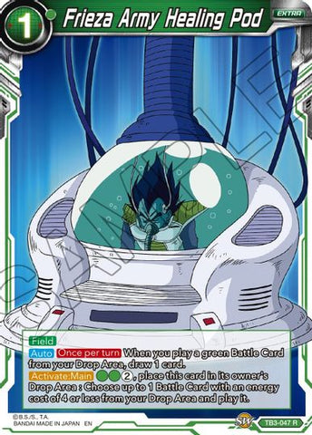 Frieza Army Healing Pod (Event Pack 08) (TB3-047) [Tournament Promotion Cards] 