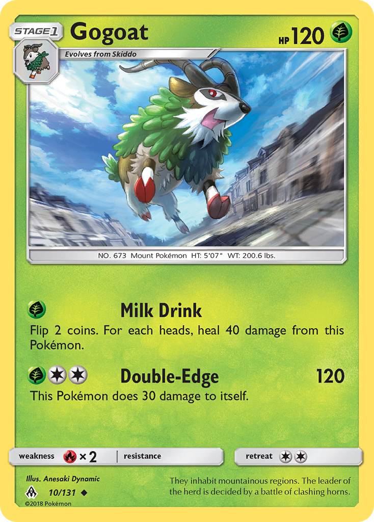 Gogoat (10/131) [Sun &amp; Moon: Forbidden Light] 