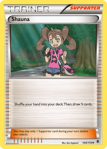 Shauna (104/119) [XY: Phantom Forces] 