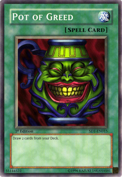 Pot of Greed [SD1-EN015] Common 