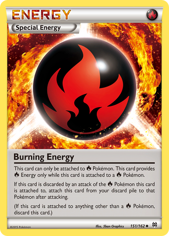 Burning Energy (151/162) [XY: BREAKthrough] 