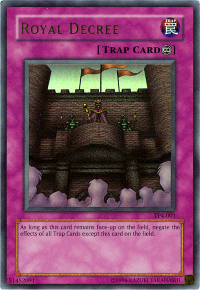 Royal Decree [TP4-001] Ultra Rare 