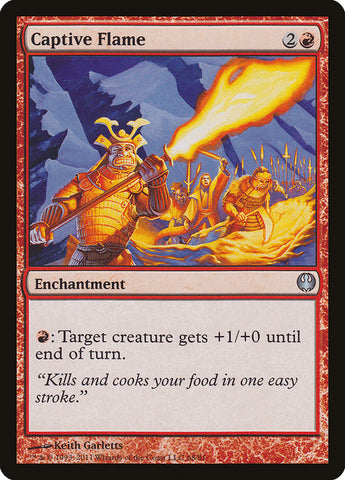 Captive Flame [Duel Decks: Knights vs. Dragons] 