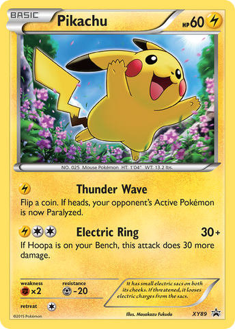 Pikachu (XY89) (Collector Chest) [XY: Black Star Promos] 