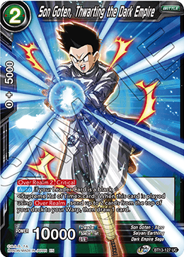 Son Goten, Thwarting the Dark Empire (Uncommon) (BT13-127) [Supreme Rivalry] 