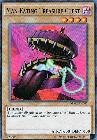 Man-Eating Treasure Chest [DEM2-EN005] Common 