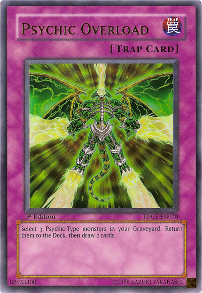 Psychic Overload [TDGS-EN070] Ultra Rare 