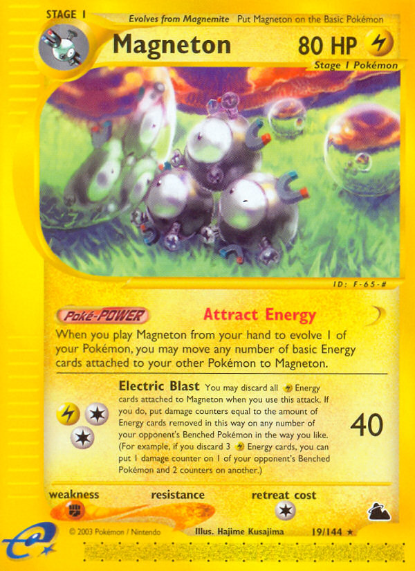 Magneton (19/144) [Skyridge] 