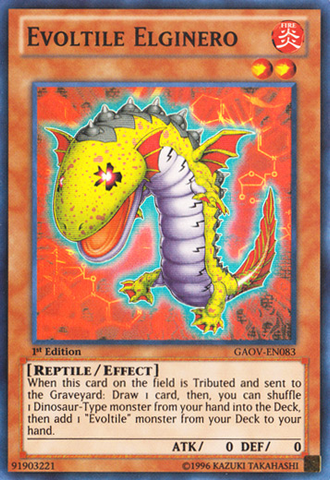 Evoltile Elginero [GAOV-EN083] Super Rare 