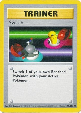 Switch (95/102) [Base Set Shadowless Unlimited] 