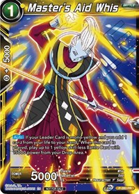 Master's Aid Whis (Unison Warrior Series Tournament Pack Vol.3) (P-283) [Tournament Promotion Cards] 