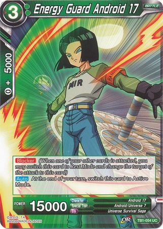 Energy Guard Android 17 (TB1-054) [The Tournament of Power] 