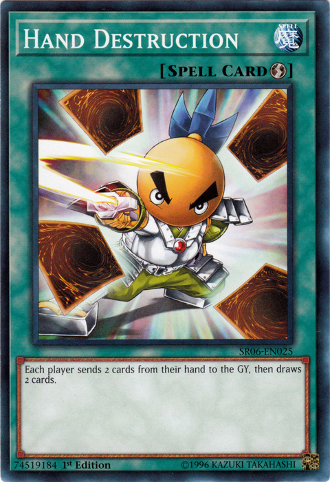 Hand Destruction [SR06-EN025] Common 