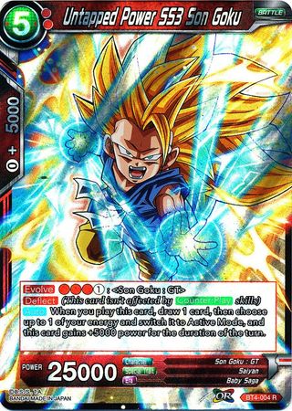 Untapped Power SS3 Son Goku (BT4-004) [Colossal Warfare] 