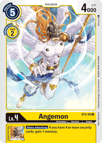 Angemon [ST3-05] (Tamer Party) [Starter Deck: Heaven's Yellow Promos] 