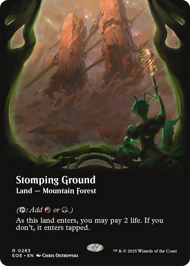 Stomping Ground (Borderless) [Edge of Eternities] 