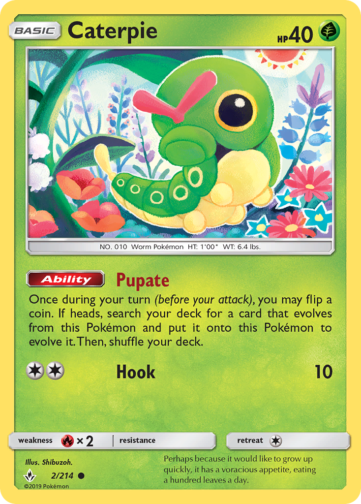 Caterpie (2/214) [Sun &amp; Moon: Unbroken Bonds] 