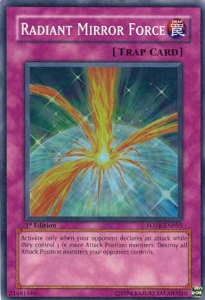 Radiant Mirror Force [FOTB-EN055] Super Rare 