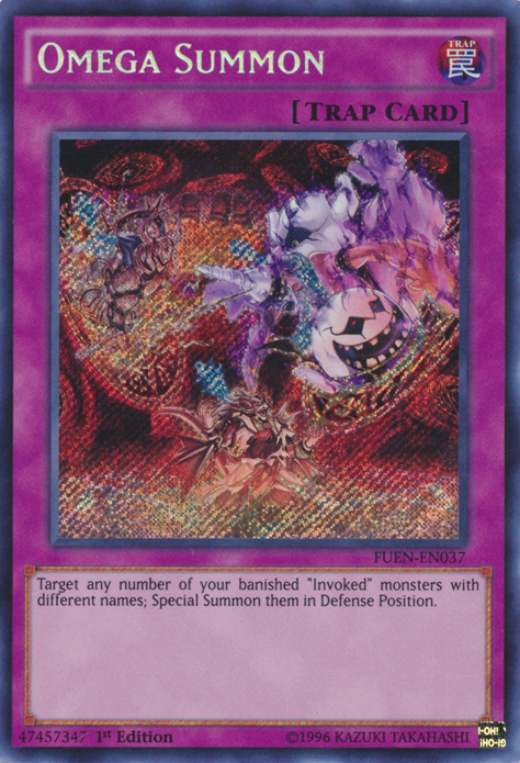 Omega Summon [FUEN-EN037] Secret Rare 