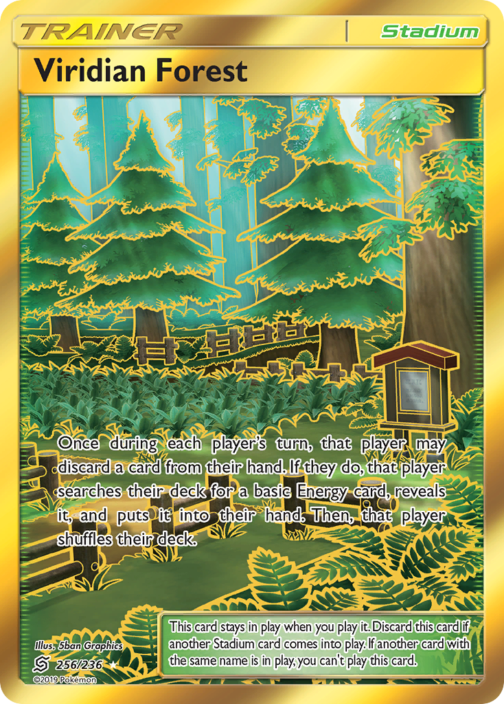 Viridian Forest (256/236) [Sun &amp; Moon: Unified Minds] 